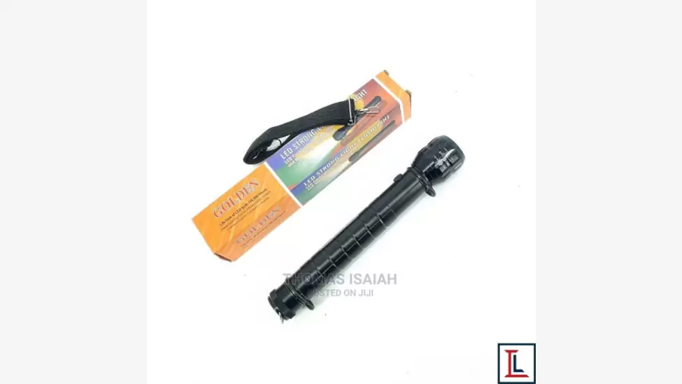 Large All Metal Zoomable Tactical Flashlight Torch